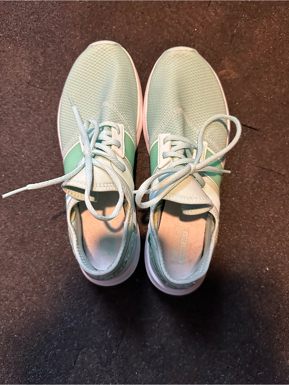 New Balance Women's Mint Green cross training shoes